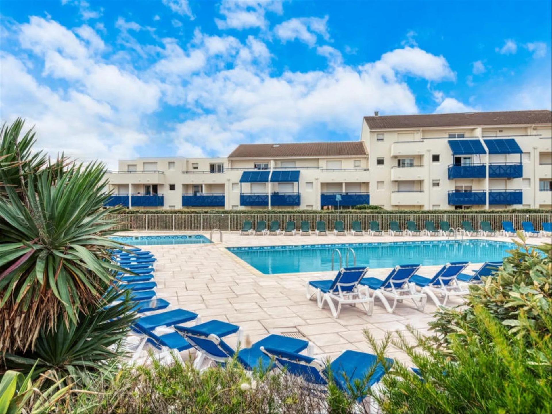 Charmant Appartement En Front De Mer Avec Piscine Lacanau Exteriér fotografie